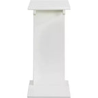 Tavolino rotondo HomeStock con piano in legno - 1 pezzo