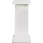 Tavolino rotondo HomeStock con piano in legno - 1 pezzo