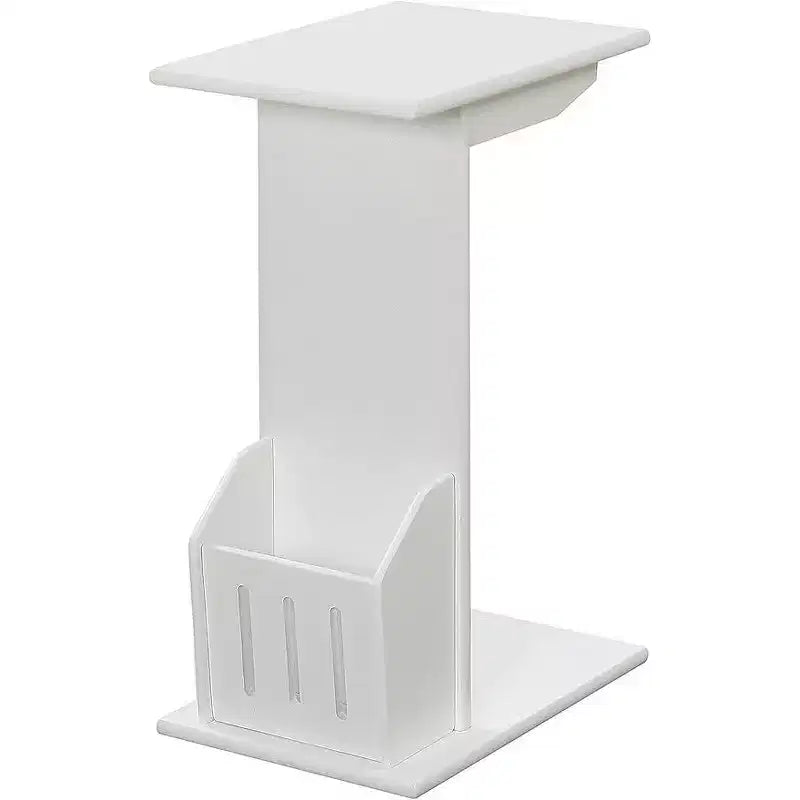 Tavolino rotondo HomeStock con piano in legno - 1 pezzo