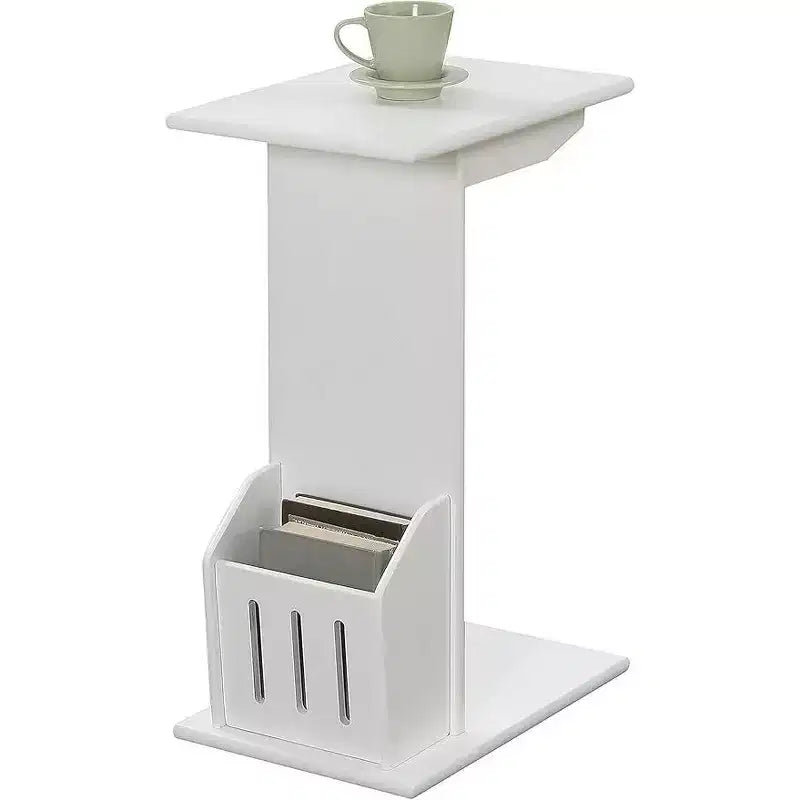 Tavolino rotondo HomeStock con piano in legno - 1 pezzo