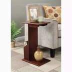 Tavolino rotondo HomeStock con piano in legno - 1 pezzo