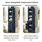 Christopher Knight Home Grayson Mobile Alto da Bagno Moderno in Legno con Cassetto e Anta