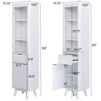 Christopher Knight Home Grayson Mobile Alto da Bagno Moderno in Legno con Cassetto e Anta