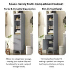 Christopher Knight Home Grayson Mobile Alto da Bagno Moderno in Legno con Cassetto e Anta