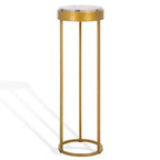 Tavolino Hannahmarie Stone - SFV7909 - Oro/Bianco - Safavieh Couture