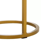 Tavolino Hannahmarie Stone - SFV7909 - Oro/Bianco - Safavieh Couture