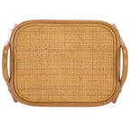 Tavolino contenitore portariviste Bayard in rattan - CWK3017 - Naturale - Safavieh Couture