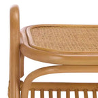 Tavolino contenitore portariviste Bayard in rattan - CWK3017 - Naturale - Safavieh Couture