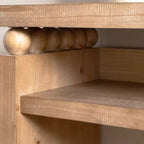 GDFStudio Dulcea Tavolino Consolle Moderno da Fattoria in Legno da 59