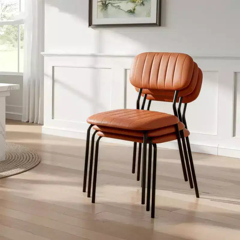 Sedia impilabile imbottita Karl Home (set di 4)