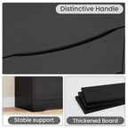 Cassettiera alta in legno con 3 cassetti, comò moderno, contenitore profondo, armadio grande con piano largo per camera da letto, soggiorno, corridoio, camera dei bambini