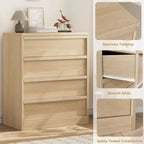 COZONY Comò con 3/4/5/7 Cassetti, Cassettiera Alta con Ampio Spazio di Archiviazione, Comodino Moderno Sottile per Camera da Letto, Soggiorno