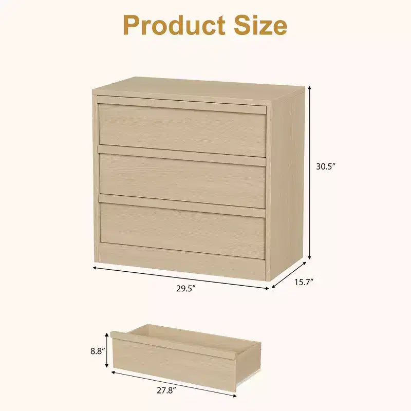 COZONY Comò con 3/4/5/7 Cassetti, Cassettiera Alta con Ampio Spazio di Archiviazione, Comodino Moderno Sottile per Camera da Letto, Soggiorno