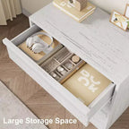 COZONY Comò con 3/4/5/7 Cassetti, Cassettiera Alta con Ampio Spazio di Archiviazione, Comodino Moderno Sottile per Camera da Letto, Soggiorno