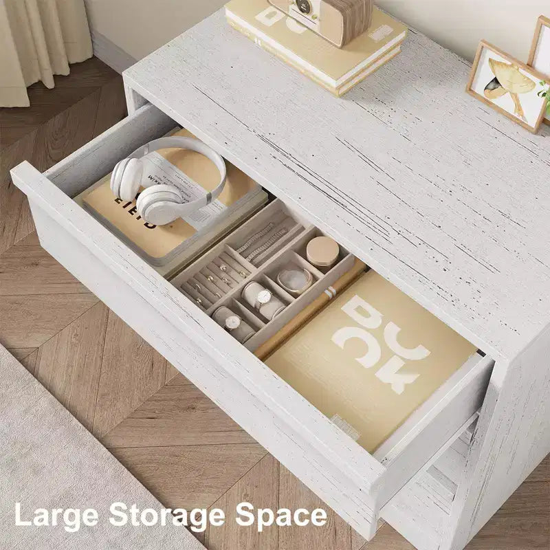COZONY Comò con 3/4/5/7 Cassetti, Cassettiera Alta con Ampio Spazio di Archiviazione, Comodino Moderno Sottile per Camera da Letto, Soggiorno