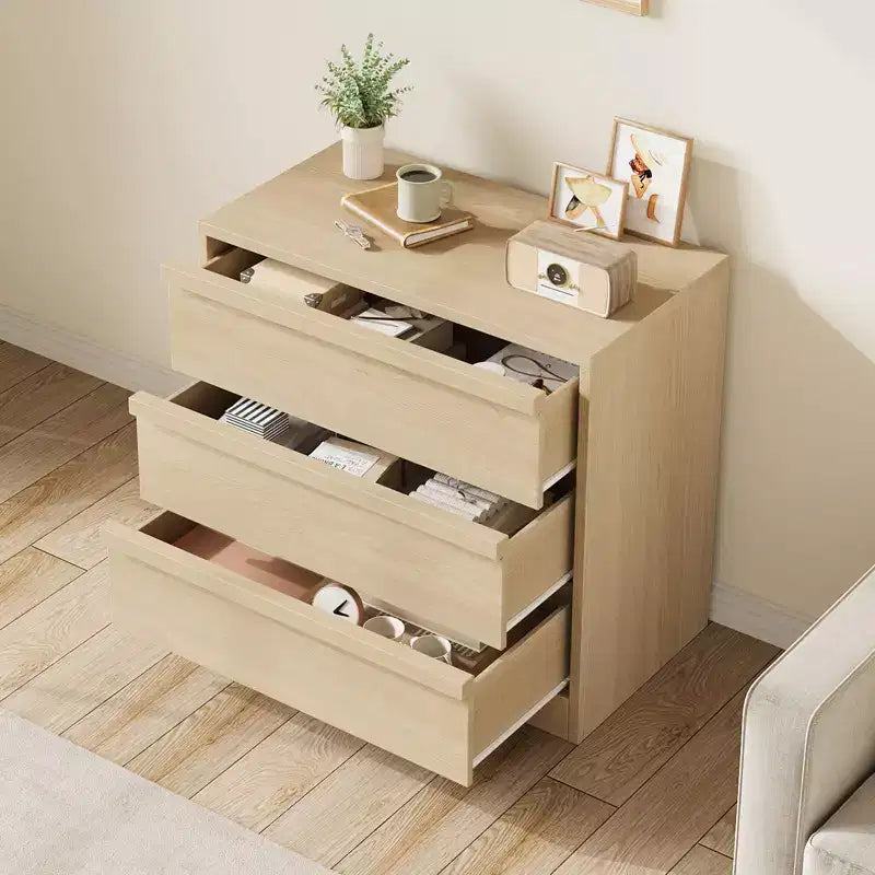 COZONY Comò con 3/4/5/7 Cassetti, Cassettiera Alta con Ampio Spazio di Archiviazione, Comodino Moderno Sottile per Camera da Letto, Soggiorno
