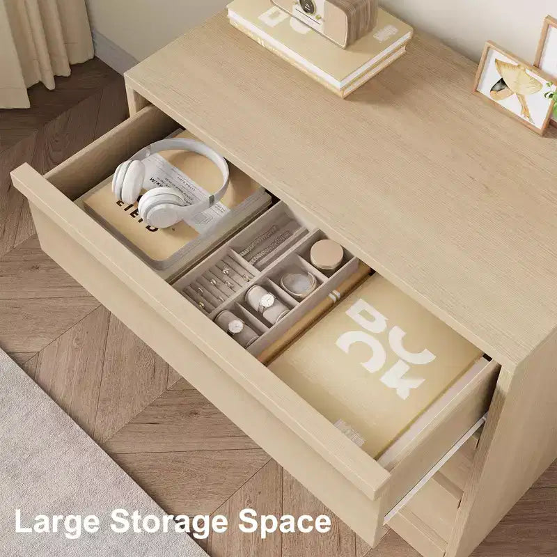 COZONY Comò con 3/4/5/7 Cassetti, Cassettiera Alta con Ampio Spazio di Archiviazione, Comodino Moderno Sottile per Camera da Letto, Soggiorno