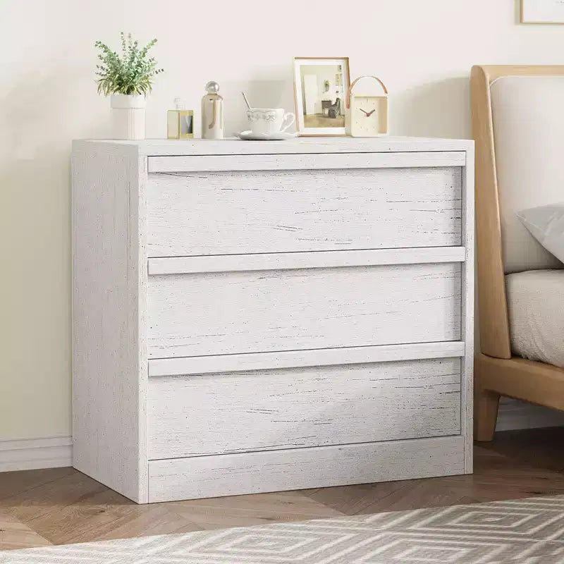 COZONY Comò con 3/4/5/7 Cassetti, Cassettiera Alta con Ampio Spazio di Archiviazione, Comodino Moderno Sottile per Camera da Letto, Soggiorno