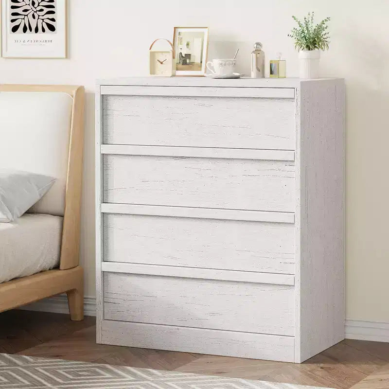 COZONY Comò con 3/4/5/7 Cassetti, Cassettiera Alta con Ampio Spazio di Archiviazione, Comodino Moderno Sottile per Camera da Letto, Soggiorno
