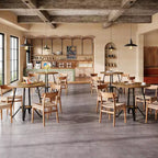 Lantine 31.5 Tavolo da Pranzo Rotondo per 2 con Doppi Ripiani, Tavolo da Pranzo Piccolo per Sala da Pranzo, Appartamento, Spazi Ristretti