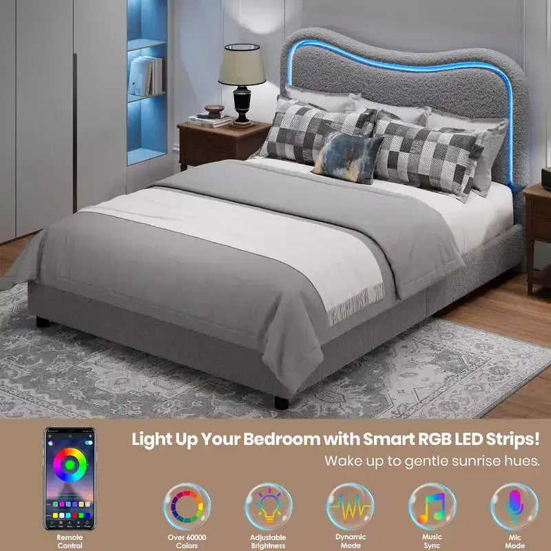 Coolmee Letti Imbottiti per Bambini con 2 Cassetti e Testiera, Grazioso Letto Singolo con Contenitore per Bambine, Bambini, Robusto Letto a Piattaforma