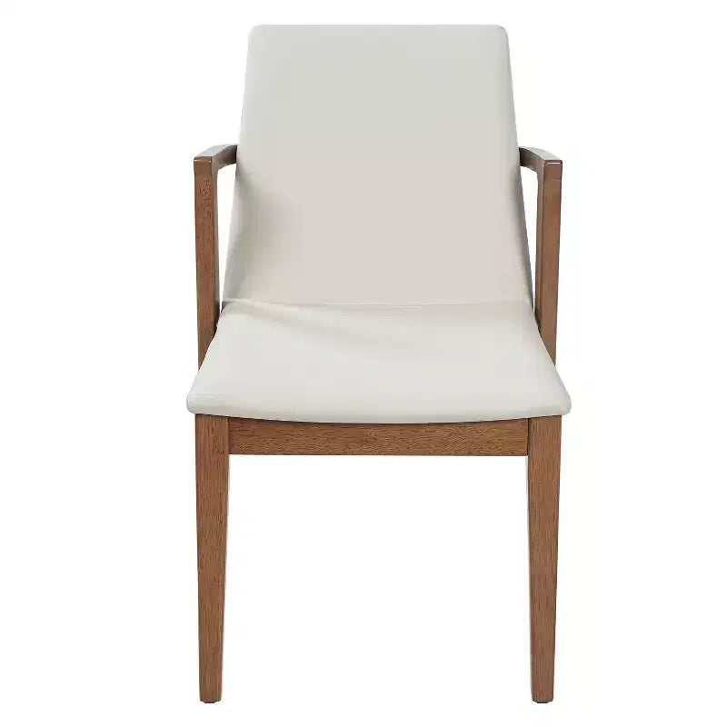 Christopher Knight Home Chaiwat Sedie da pranzo moderne imbottite in legno di gomma con schienale