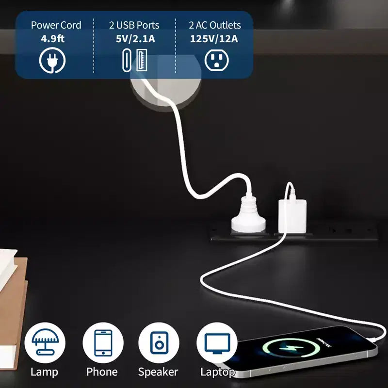 Mobile Porta Giradischi da 39,5" con Stazione di Ricarica, Contiene Oltre 350 Vinili, Mobile Moderno in Legno con Ripiani Aperti, per Soggiorno/Ufficio