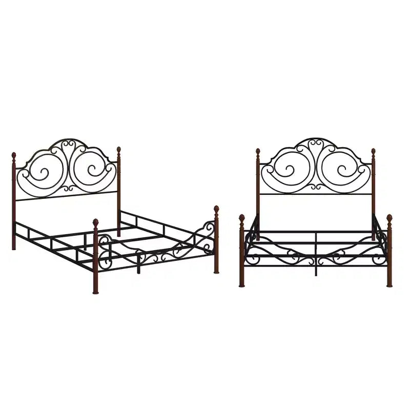 Letto matrimoniale Versailles - ciliegio - iNSPIRE Q