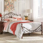 Letto matrimoniale Versailles - ciliegio - iNSPIRE Q