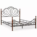 Letto matrimoniale Versailles - ciliegio - iNSPIRE Q