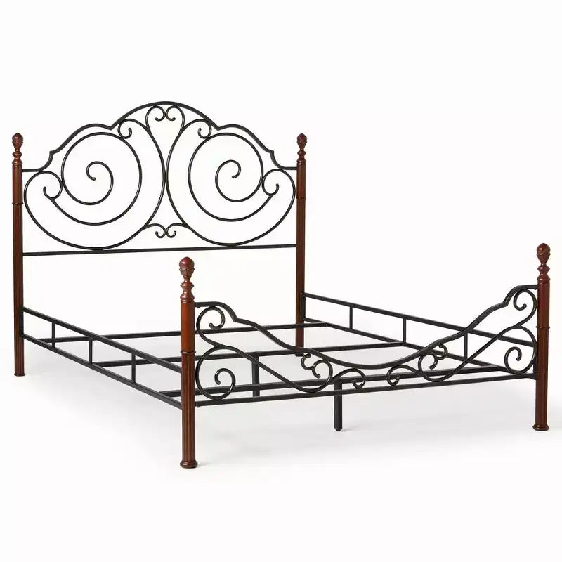 Letto matrimoniale Versailles - ciliegio - iNSPIRE Q