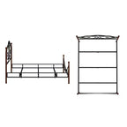 Letto matrimoniale Versailles - ciliegio - iNSPIRE Q