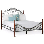 Letto matrimoniale Versailles - ciliegio - iNSPIRE Q