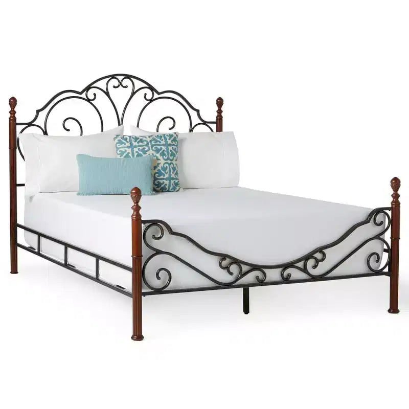 Letto matrimoniale Versailles - ciliegio - iNSPIRE Q