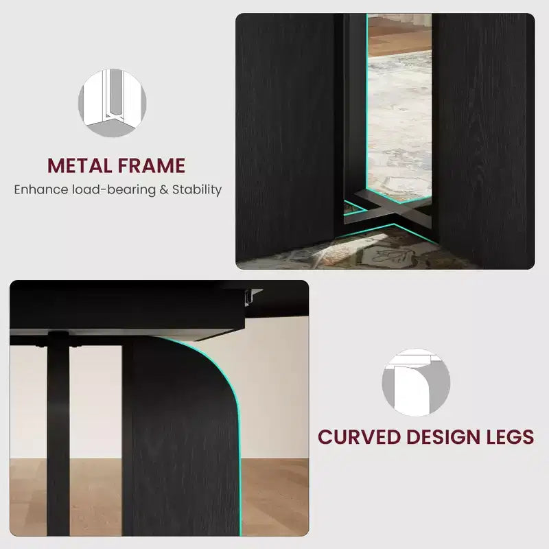 Tavolo da pranzo rotondo allungabile da cascina 120-160 cm Tavolo da cucina in legno allungabile con gambe più larghe e supporto in metallo per 4-8 persone, salvaspazio per appartamento