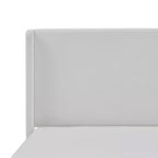 Christopher Knight Home Heino - Letto da terra moderno in microfibra di cocco con testiera ad alette