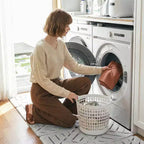 GDFStudio Zayne Divano Sezionale Modulare Trasformabile a 4 Posti in Tessuto con Contenitore Stile Moderno