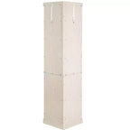 MAYEERTY Armadietto portaoggetti per bagno MDF+impiallacciatura in legno 1 anta 1 cassetto Impermeabile