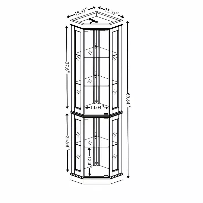 MAYEERTY Armadietto portaoggetti per bagno MDF+impiallacciatura in legno 1 anta 1 cassetto Impermeabile