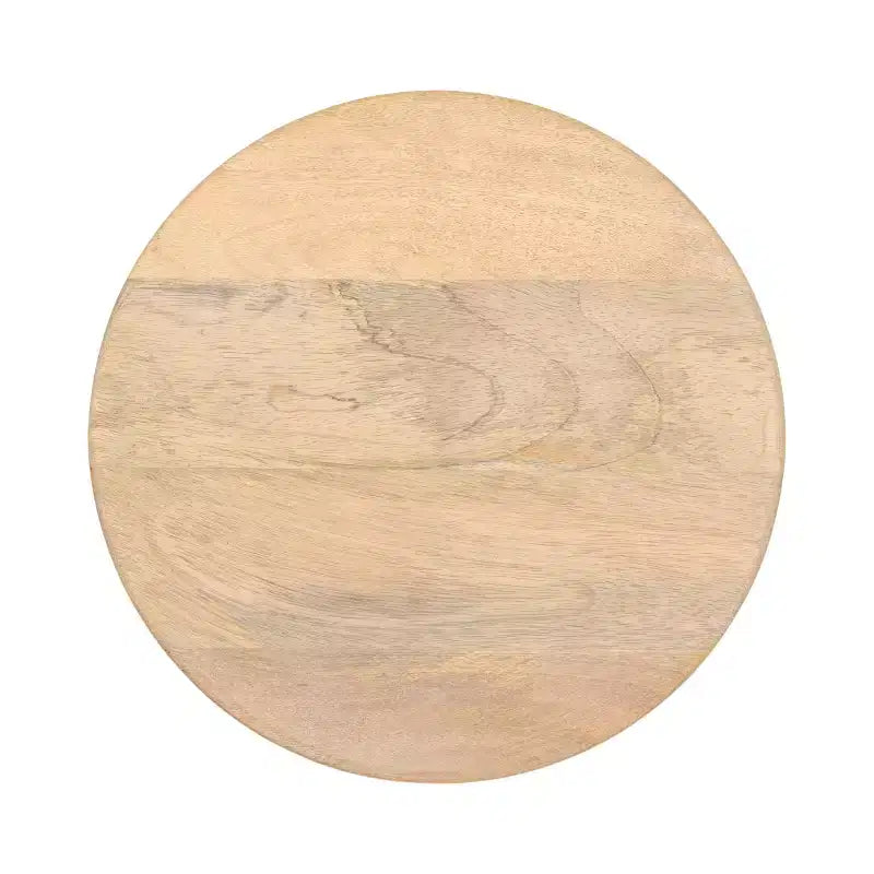Kate and Laurel Tavolino laterale in legno Solbrett, naturale, 12x12x22