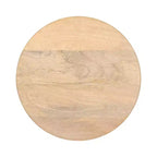 Kate and Laurel Tavolino laterale in legno Solbrett, naturale, 12x12x22