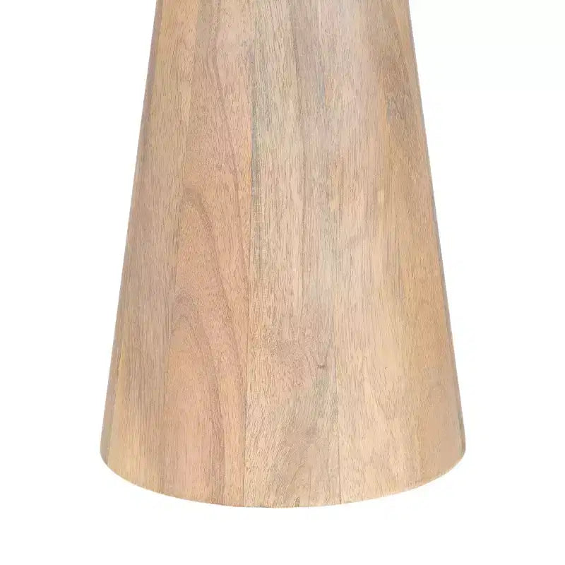 Kate and Laurel Tavolino laterale in legno Solbrett, naturale, 12x12x22