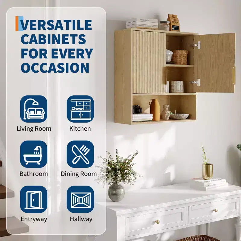 Mobiletto a specchio classico effetto "porta di granaio" con ripiani regolabili Mobiletto da parete per bagno Dimensioni: 25 X 23,6 X 9 pollici