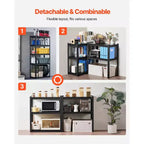 Scaffali portaoggetti 16 P x 32 L x 72 H a 5 ripiani Scaffalatura da garage resistente portatile