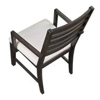 GDFStudio Everett Sedia da pranzo classica in legno con sedile imbottito (set da 2)