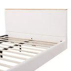 Letto imbottito GDFStudio Layton moderno e minimalista in bouclé con testiera