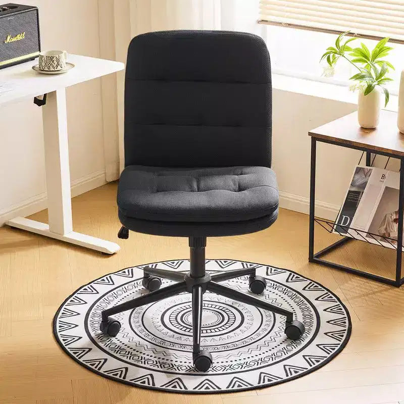 Sedia da ufficio senza braccioli Karl Home con ruote