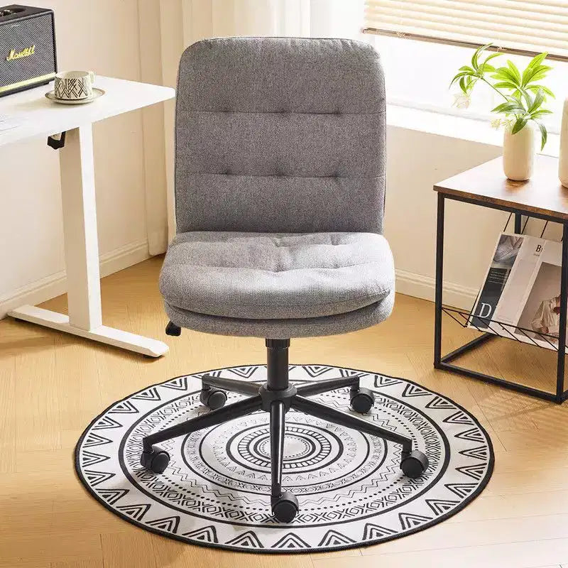 Sedia da ufficio senza braccioli Karl Home con ruote