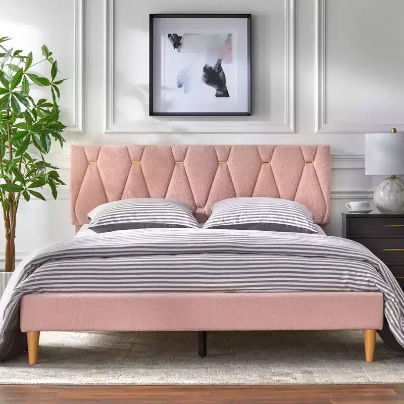 Lifestorey Vivienne Boucle Letto matrimoniale