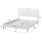 Lifestorey Vivienne Boucle Letto matrimoniale